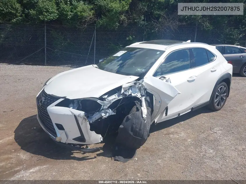 2025 Lexus Ux 300H VIN: JTHUCJDH2S2007875 Lot: 45457712