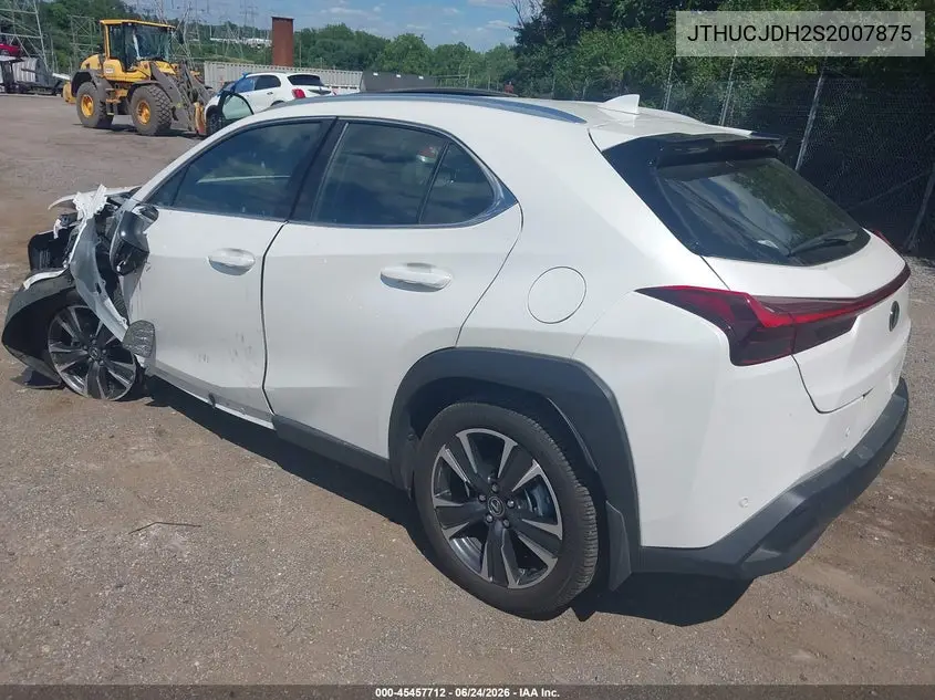 2025 Lexus Ux 300H VIN: JTHUCJDH2S2007875 Lot: 45457712