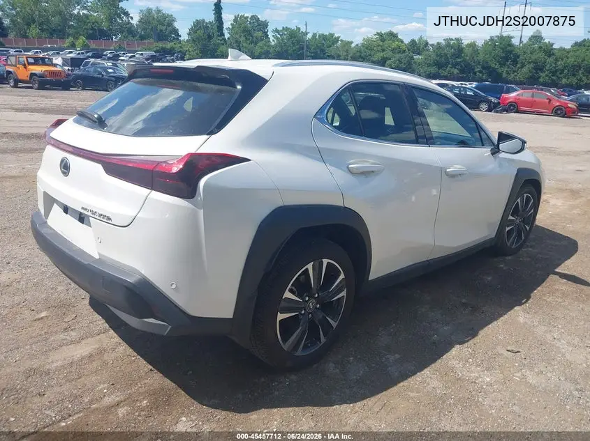 2025 Lexus Ux 300H VIN: JTHUCJDH2S2007875 Lot: 45457712