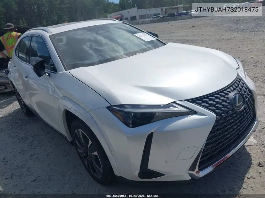 2025 Lexus Ux 300H Premium VIN: JTHYBJAH7S2018475 Lot: 45470955
