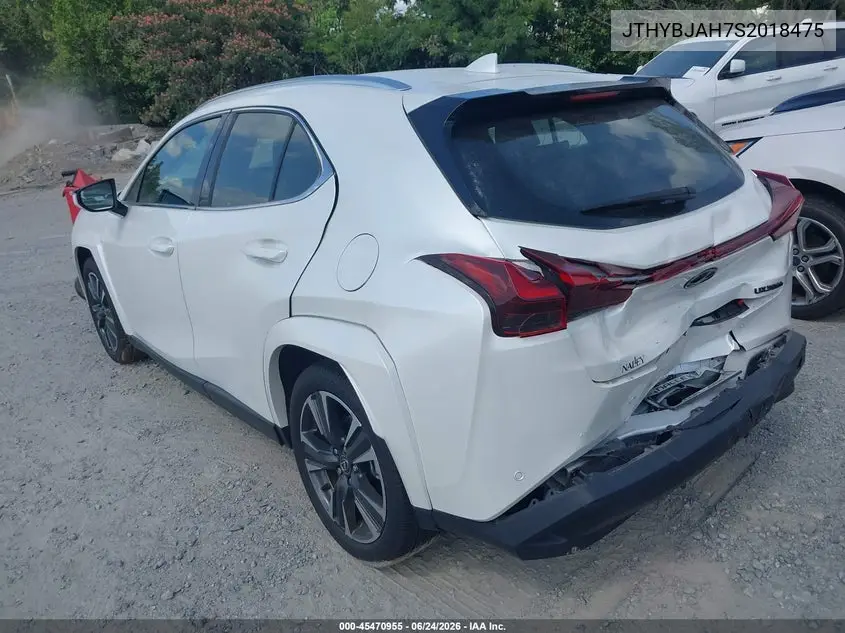 2025 Lexus Ux 300H Premium VIN: JTHYBJAH7S2018475 Lot: 45470955