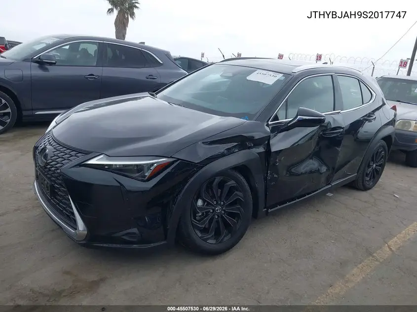 2025 Lexus Ux 300H VIN: JTHYBJAH9S2017747 Lot: 45507530