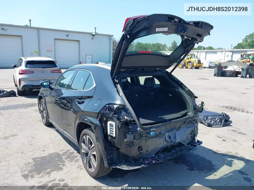 2025 Lexus Ux 300H Premium VIN: JTHUCJDH8S2012398 Lot: 45582786