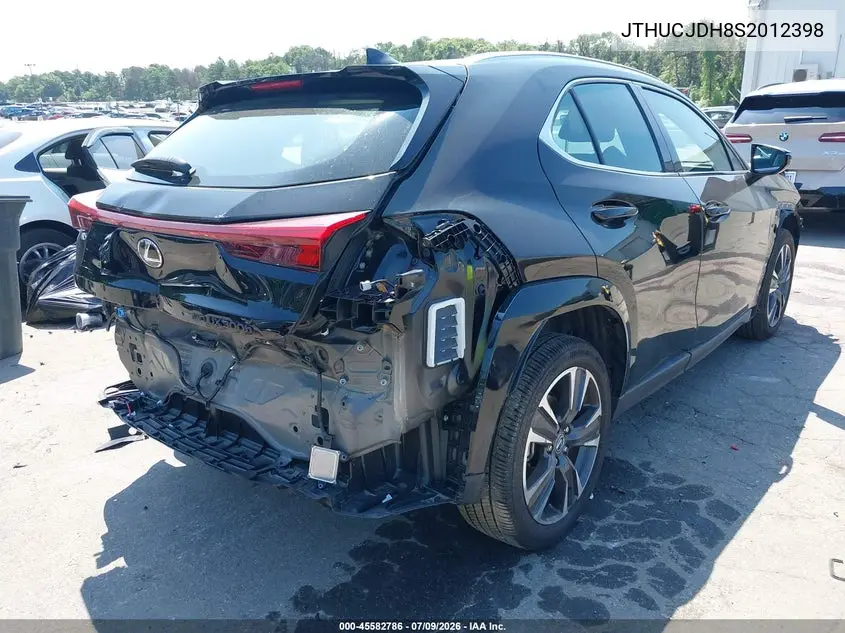 2025 Lexus Ux 300H Premium VIN: JTHUCJDH8S2012398 Lot: 45582786