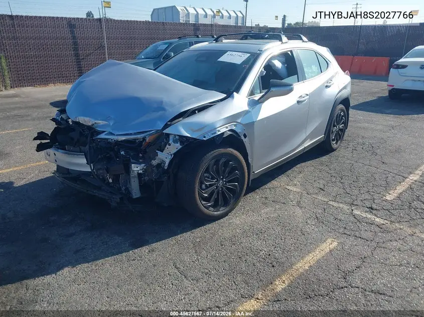 2025 Lexus Ux 300H VIN: JTHYBJAH8S2027766 Lot: 45627567