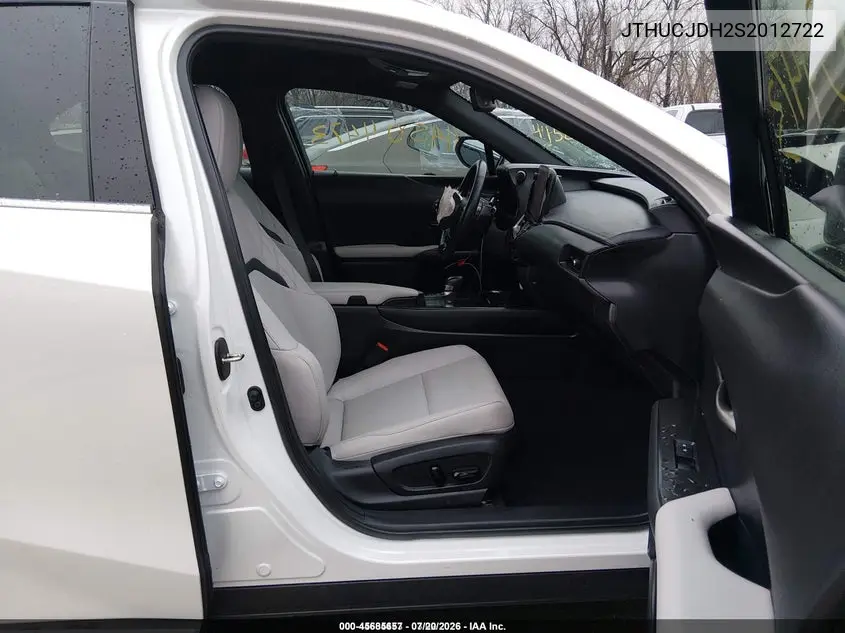 2025 Lexus Ux 300H Premium VIN: JTHUCJDH2S2012722 Lot: 45685657