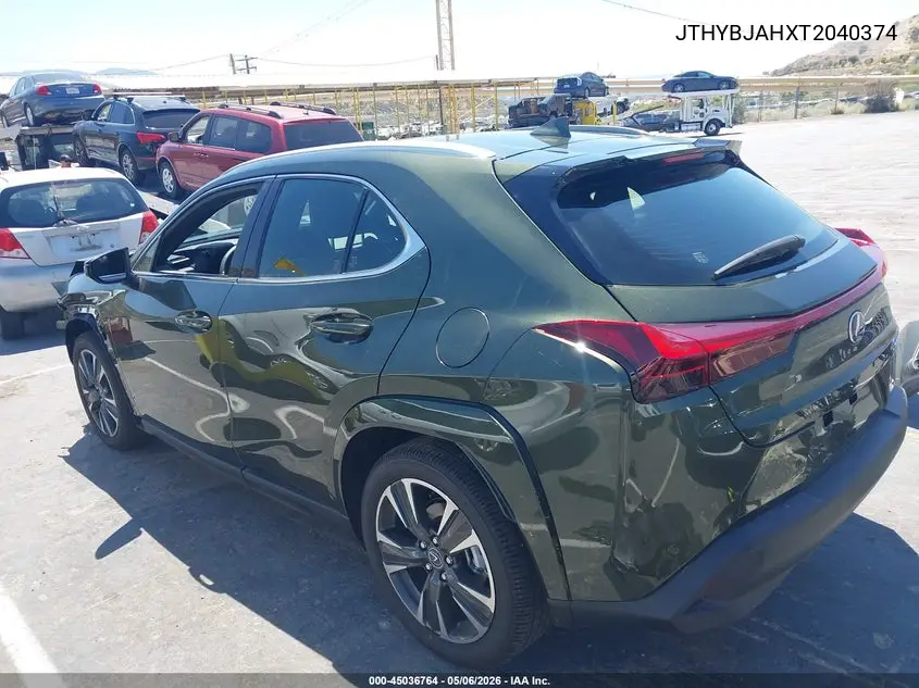 2026 Lexus Ux 300H Premium VIN: JTHYBJAHXT2040374 Lot: 45036764