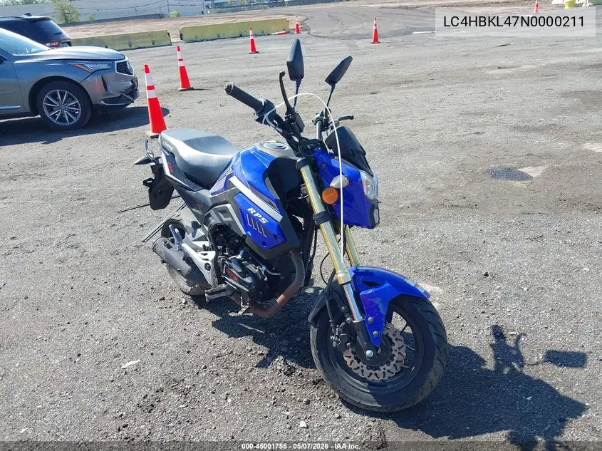 2022 Lifan C25 VIN: LC4HBKL47N0000211 Lot: 45001755