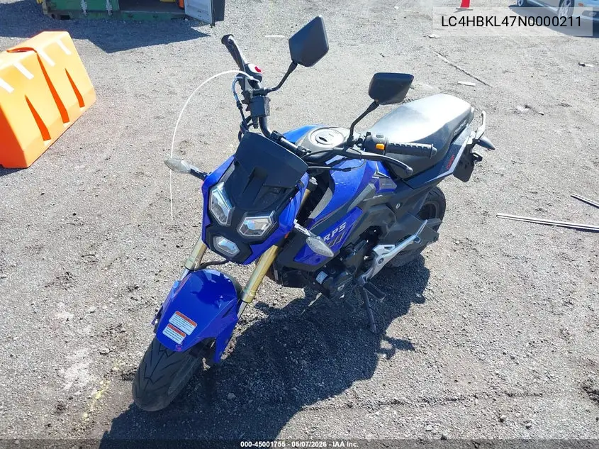 2022 Lifan C25 VIN: LC4HBKL47N0000211 Lot: 45001755