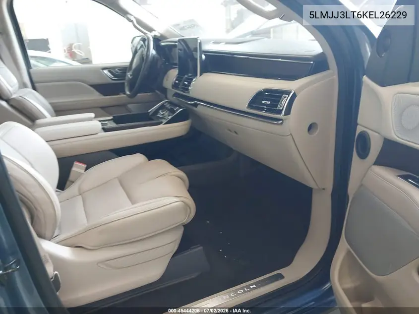 2019 Lincoln Navigator L Reserve VIN: 5LMJJ3LT6KEL26229 Lot: 45444206
