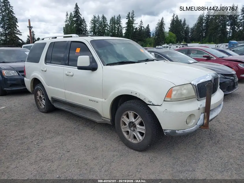 2004 Lincoln Aviator VIN: 5LMEU88H44ZJ09767 Lot: 45152101