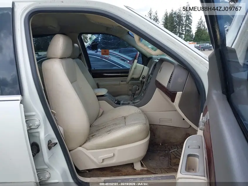 2004 Lincoln Aviator VIN: 5LMEU88H44ZJ09767 Lot: 45152101