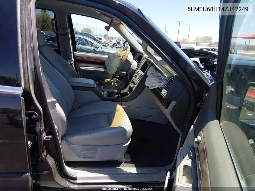 2004 Lincoln Aviator VIN: 5LMEU68H14ZJ47249 Lot: 45586473
