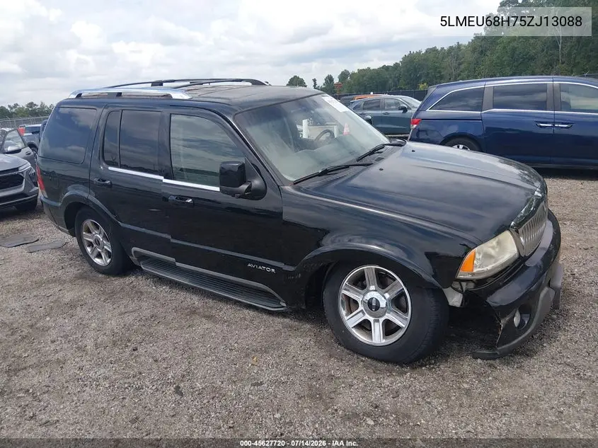 2005 Lincoln Aviator VIN: 5LMEU68H75ZJ13088 Lot: 45627720