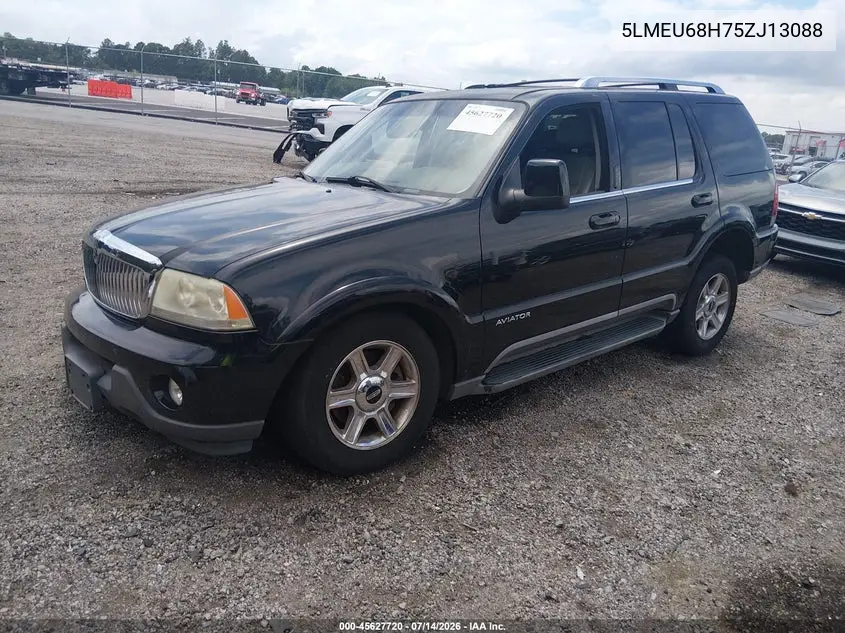 2005 Lincoln Aviator VIN: 5LMEU68H75ZJ13088 Lot: 45627720