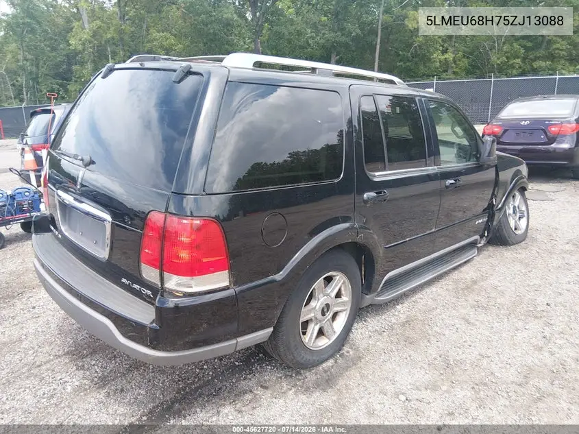 2005 Lincoln Aviator VIN: 5LMEU68H75ZJ13088 Lot: 45627720