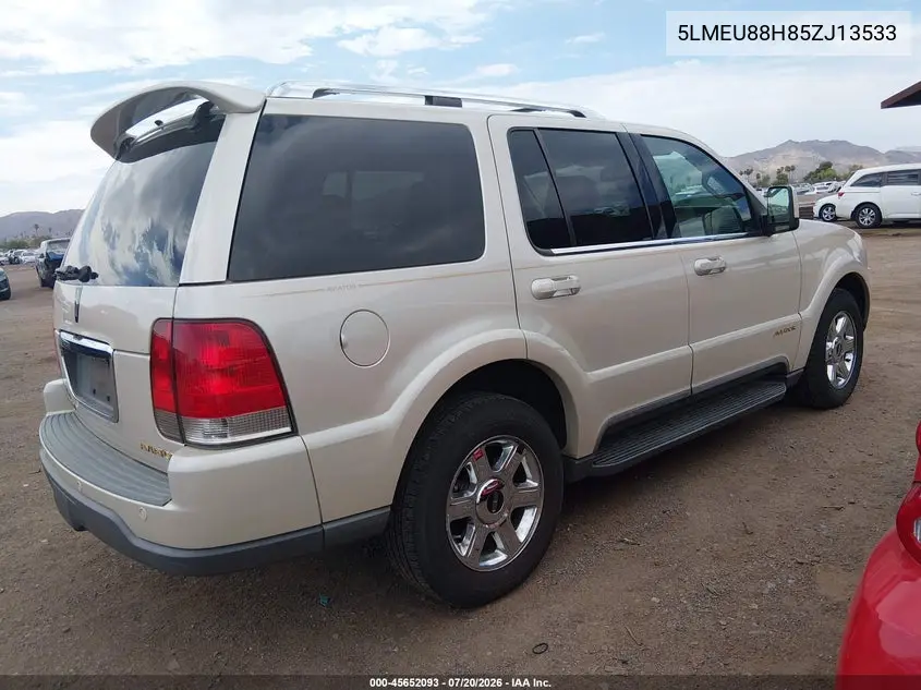5LMEU88H85ZJ13533 2005 Lincoln Aviator