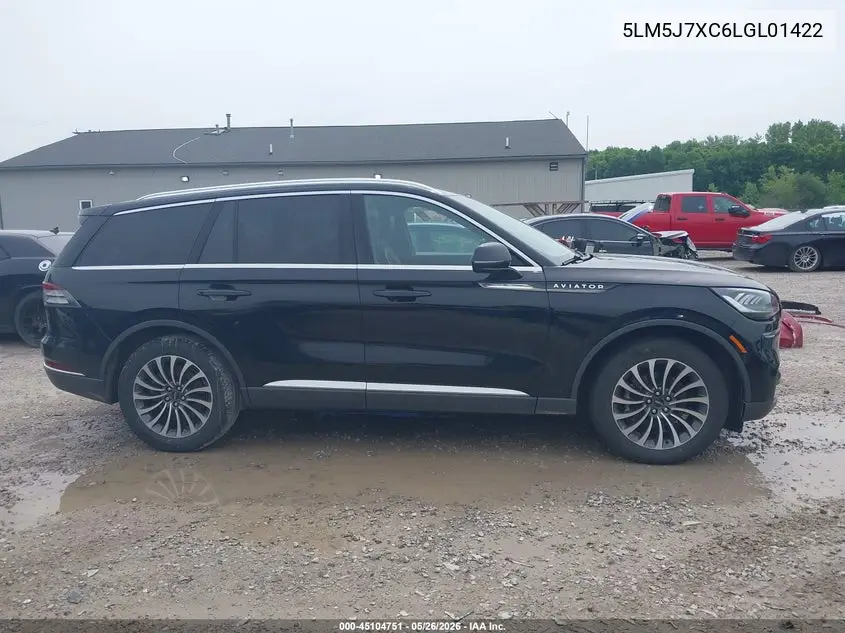 2020 Lincoln Aviator Reserve VIN: 5LM5J7XC6LGL01422 Lot: 45104751