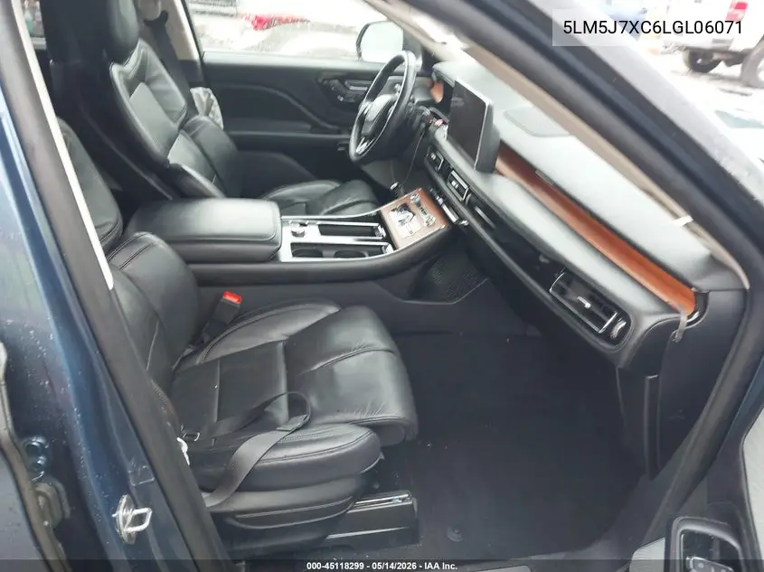 2020 Lincoln Aviator Reserve VIN: 5LM5J7XC6LGL06071 Lot: 45118299