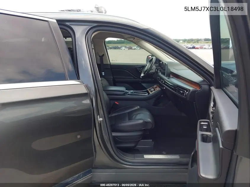 2020 Lincoln Aviator Reserve VIN: 5LM5J7XC3LGL18498 Lot: 45287513