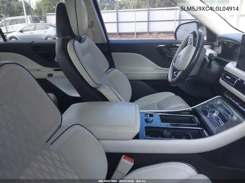 2020 Lincoln Aviator Black Label VIN: 5LM5J9XC4LGL04914 Lot: 45427694