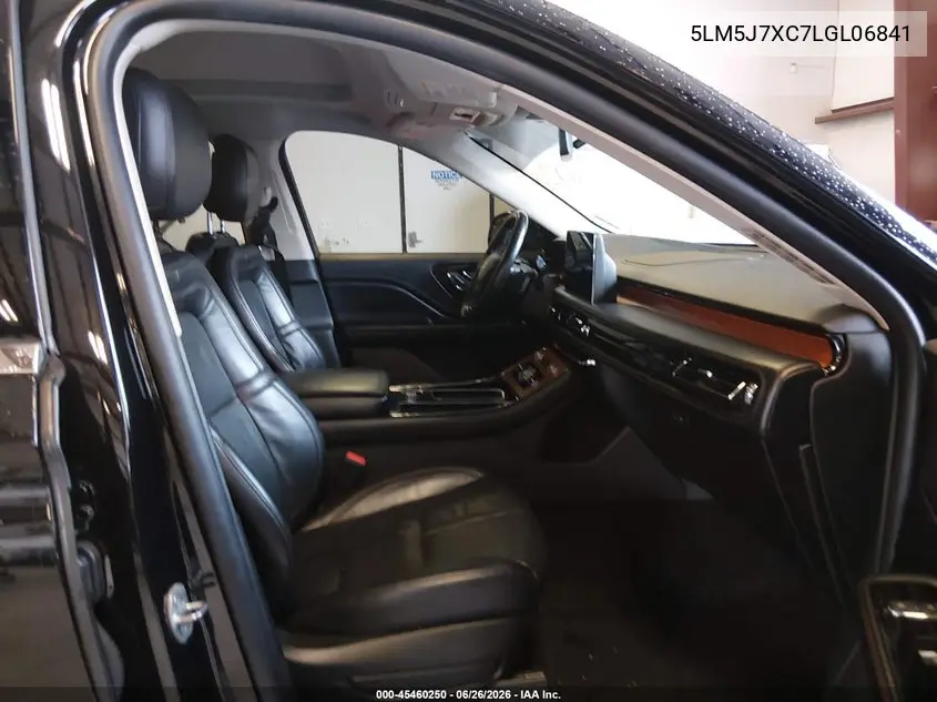 2020 Lincoln Aviator Reserve VIN: 5LM5J7XC7LGL06841 Lot: 45460250
