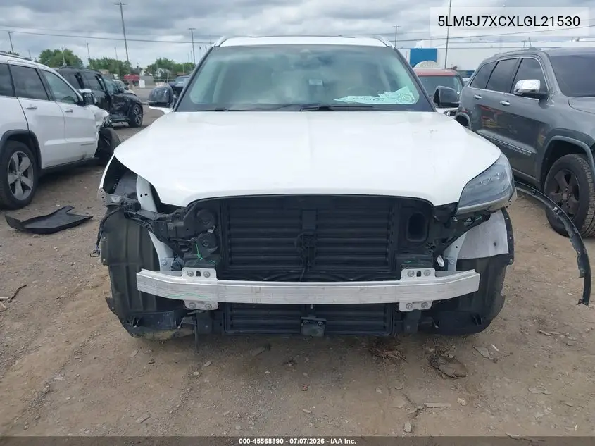 2020 Lincoln Aviator Reserve VIN: 5LM5J7XCXLGL21530 Lot: 45568890