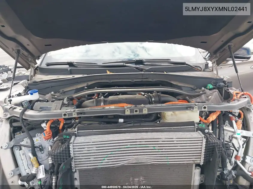 2021 Lincoln Aviator Grand Touring VIN: 5LMYJ8XYXMNL02441 Lot: 44950579