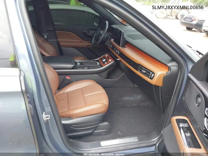 2021 Lincoln Aviator Grand Touring VIN: 5LMYJ8XYXMNL00656 Lot: 45476328