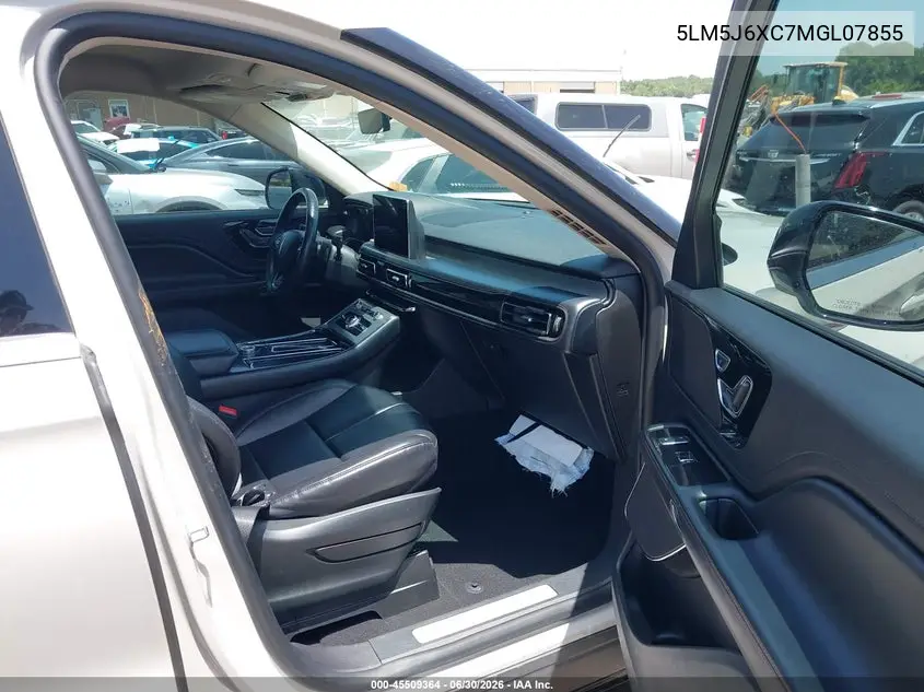 2021 Lincoln Aviator Standard VIN: 5LM5J6XC7MGL07855 Lot: 45509364