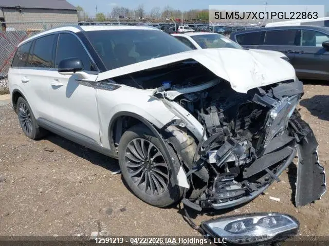 2023 Lincoln Aviator VIN: 5LM5J7XC1PGL22863 Lot: 12591213