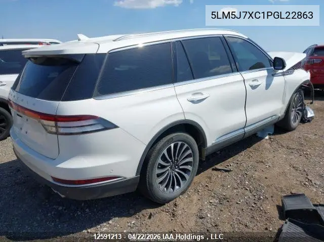 2023 Lincoln Aviator VIN: 5LM5J7XC1PGL22863 Lot: 12591213