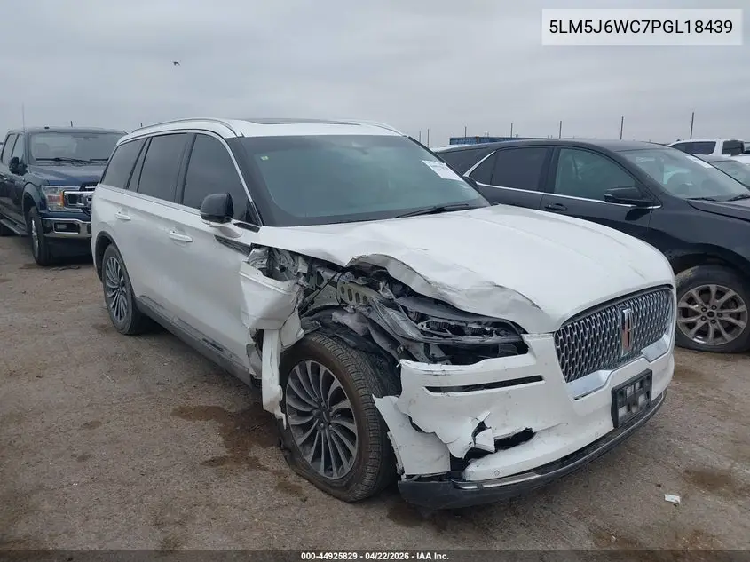 2023 Lincoln Aviator Standard VIN: 5LM5J6WC7PGL18439 Lot: 44925829