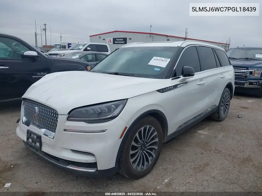 2023 Lincoln Aviator Standard VIN: 5LM5J6WC7PGL18439 Lot: 44925829