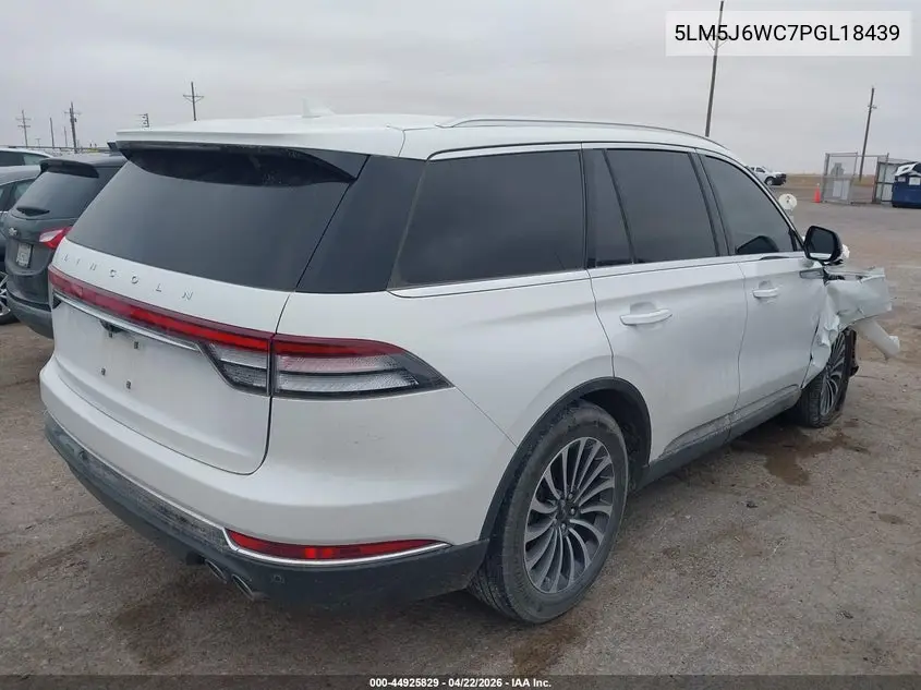 2023 Lincoln Aviator Standard VIN: 5LM5J6WC7PGL18439 Lot: 44925829
