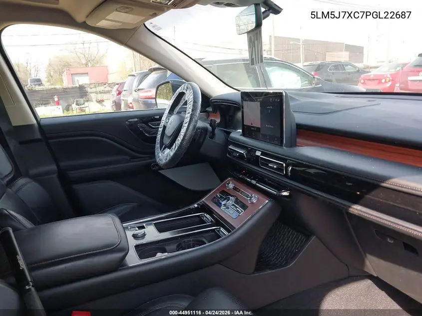 2023 Lincoln Aviator Reserve VIN: 5LM5J7XC7PGL22687 Lot: 44951116