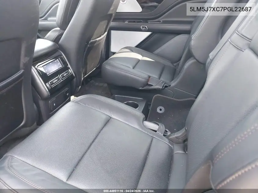 2023 Lincoln Aviator Reserve VIN: 5LM5J7XC7PGL22687 Lot: 44951116