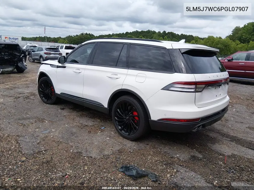 2023 Lincoln Aviator Reserve VIN: 5LM5J7WC6PGL07907 Lot: 45143327