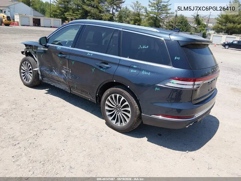 2023 Lincoln Aviator Reserve VIN: 5LM5J7XC6PGL26410 Lot: 45147467