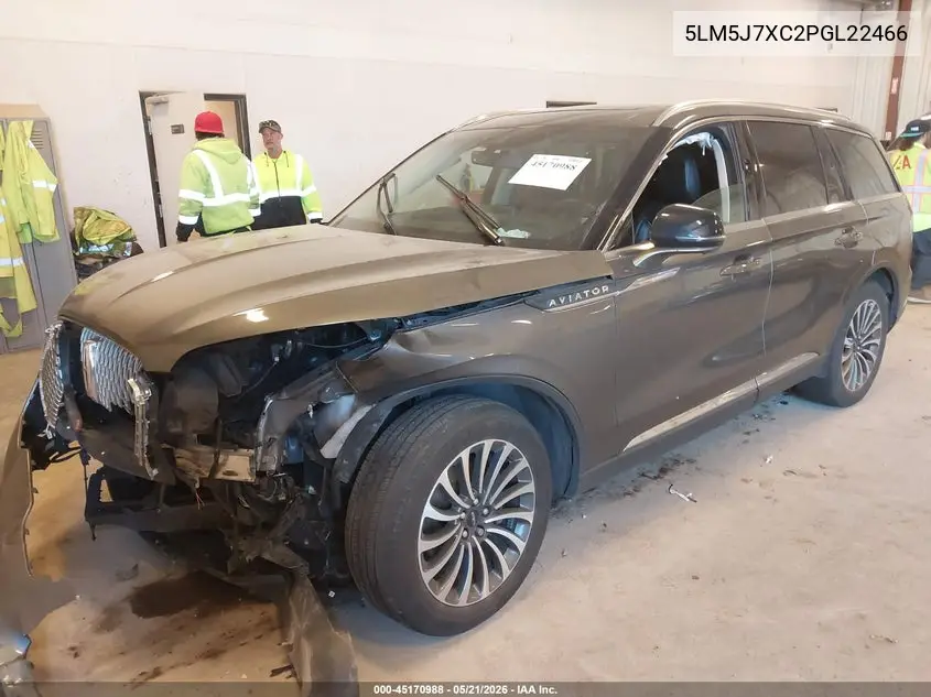 2023 Lincoln Aviator Reserve VIN: 5LM5J7XC2PGL22466 Lot: 45170988