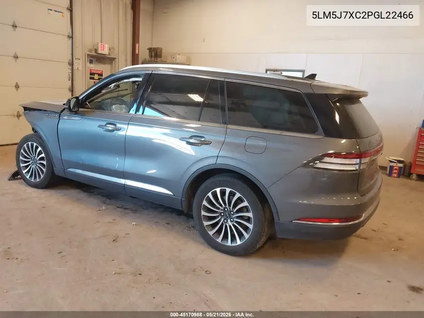 2023 Lincoln Aviator Reserve VIN: 5LM5J7XC2PGL22466 Lot: 45170988