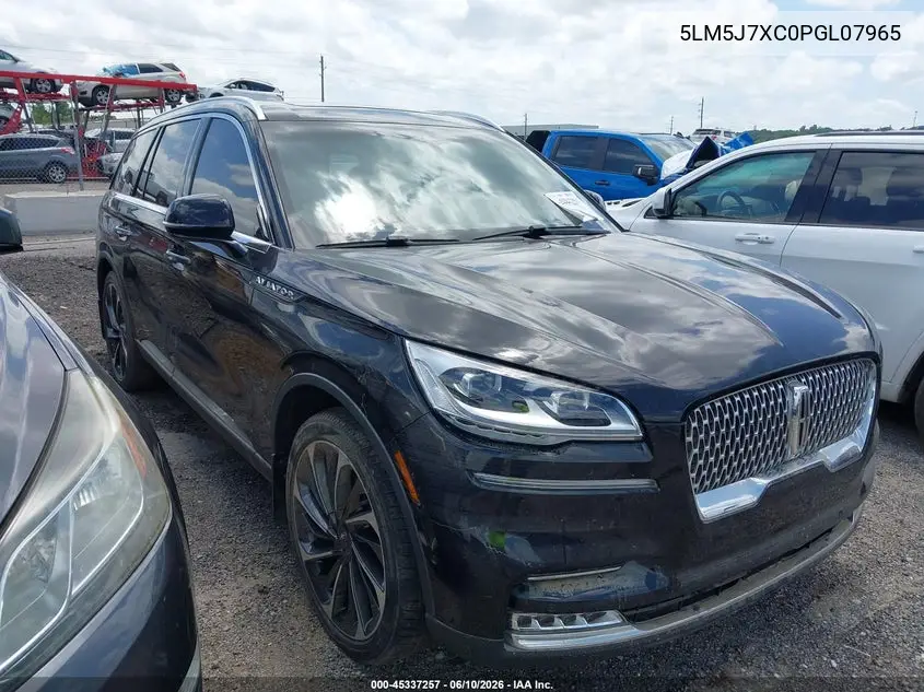 2023 Lincoln Aviator Reserve VIN: 5LM5J7XC0PGL07965 Lot: 45337257