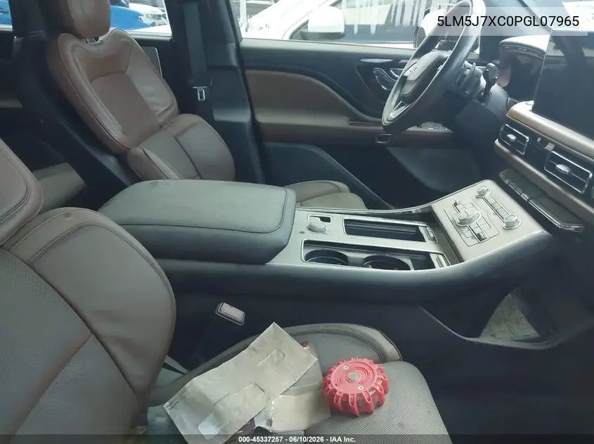 2023 Lincoln Aviator Reserve VIN: 5LM5J7XC0PGL07965 Lot: 45337257