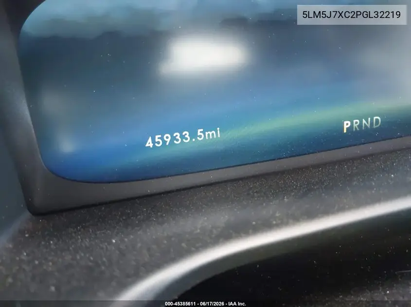 2023 Lincoln Aviator Reserve VIN: 5LM5J7XC2PGL32219 Lot: 45385611