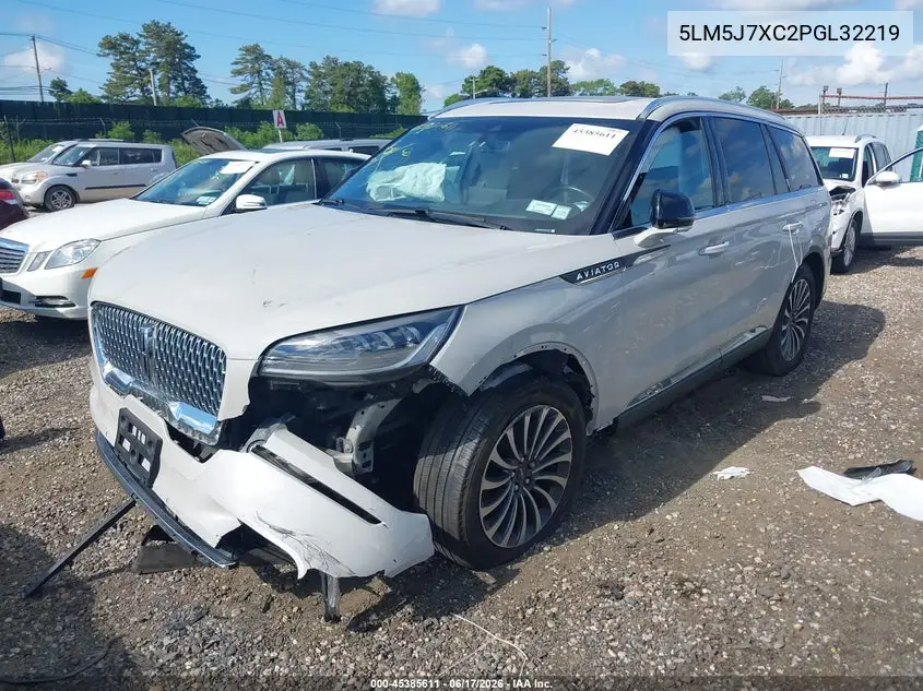 2023 Lincoln Aviator Reserve VIN: 5LM5J7XC2PGL32219 Lot: 45385611
