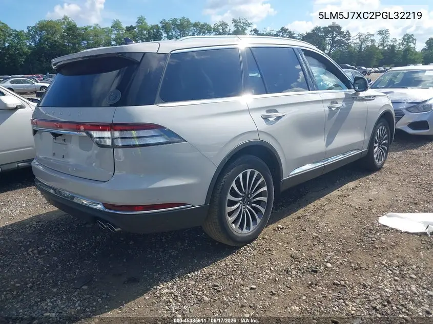 2023 Lincoln Aviator Reserve VIN: 5LM5J7XC2PGL32219 Lot: 45385611