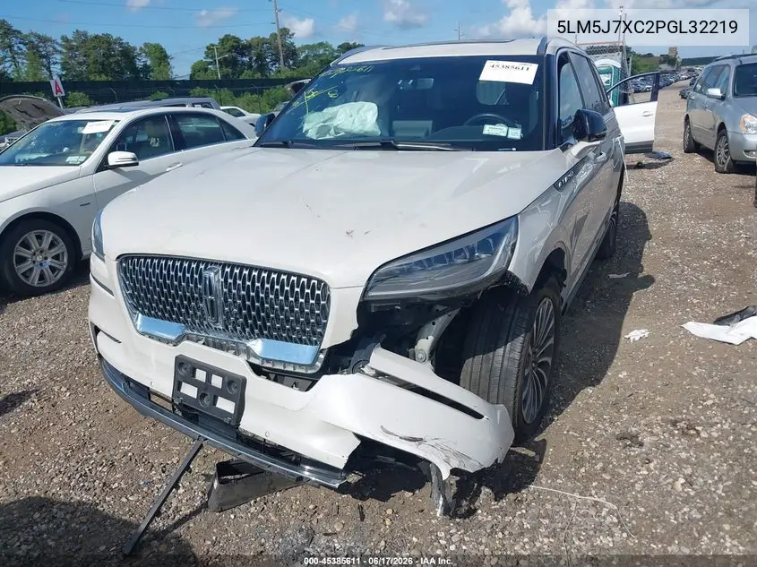 2023 Lincoln Aviator Reserve VIN: 5LM5J7XC2PGL32219 Lot: 45385611
