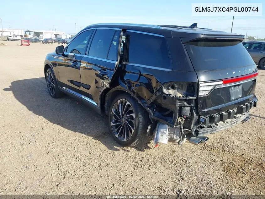 2023 Lincoln Aviator Reserve VIN: 5LM5J7XC4PGL00744 Lot: 45519496