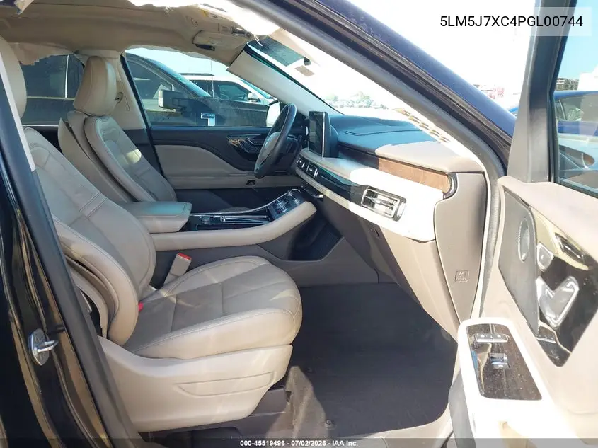 2023 Lincoln Aviator Reserve VIN: 5LM5J7XC4PGL00744 Lot: 45519496