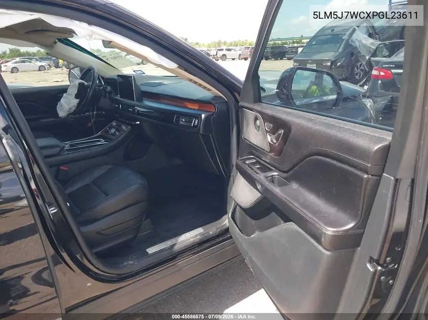 2023 Lincoln Aviator Reserve VIN: 5LM5J7WCXPGL23611 Lot: 45586575